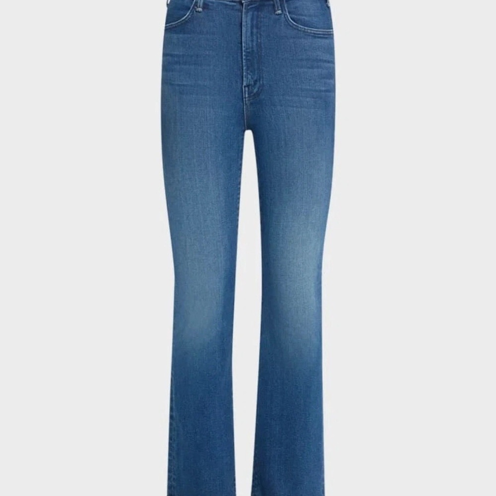 MOTHER Sz 28 The Hustler Fllood Fray Women's Jeans in Whatever You Want